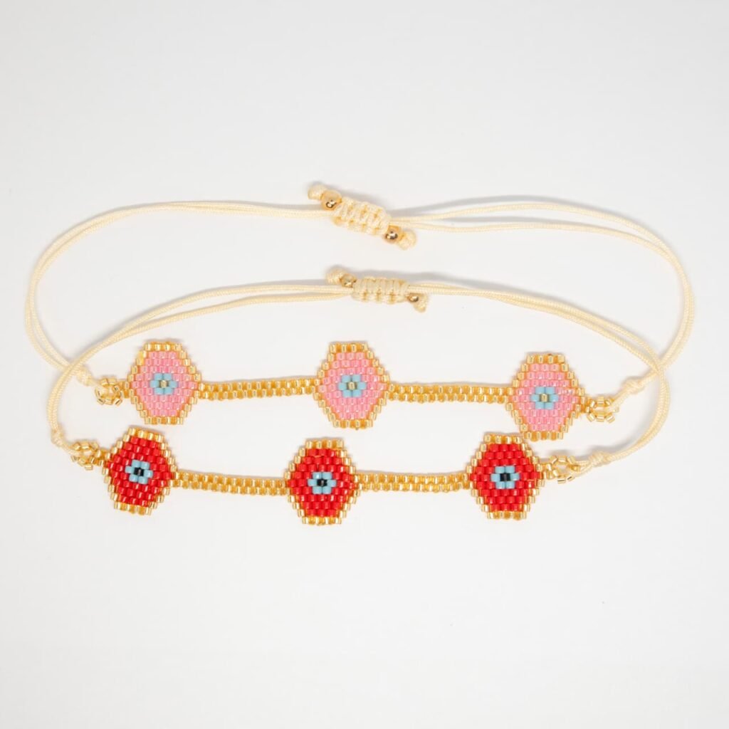 Pulsera 3 hexágonos