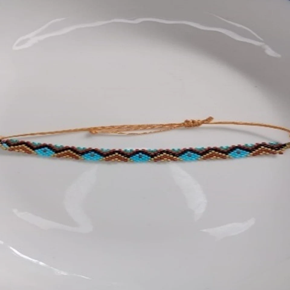 Pulsera montaña peyote en miyuki