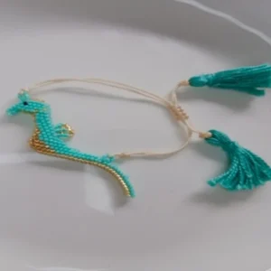 Pulsera caballito peyote en miyuki